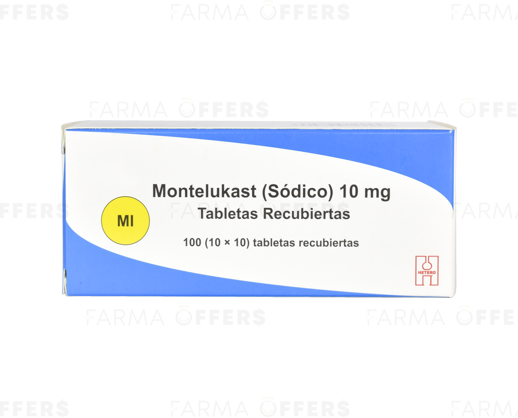 MONTELUKAST TABL 10mg, 1 de 100 SP