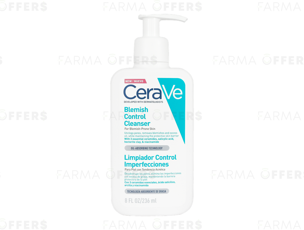 CERAVE BLEMISH CONTROL CLEANSER 8OZ