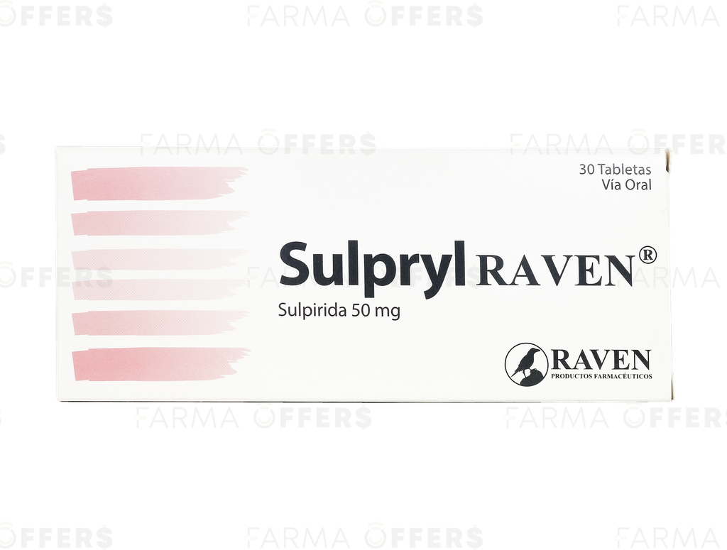 SULPRYL RAVEN 50MG, 1 de 30
