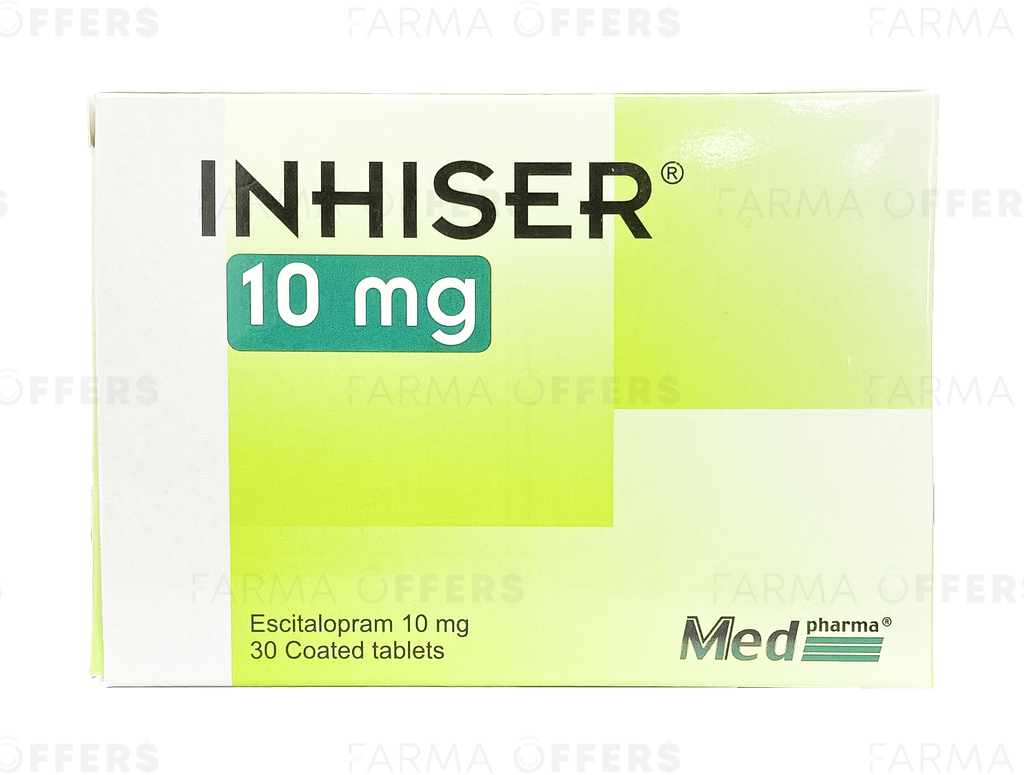 INHISER 10MG 1 DE 30 TAB