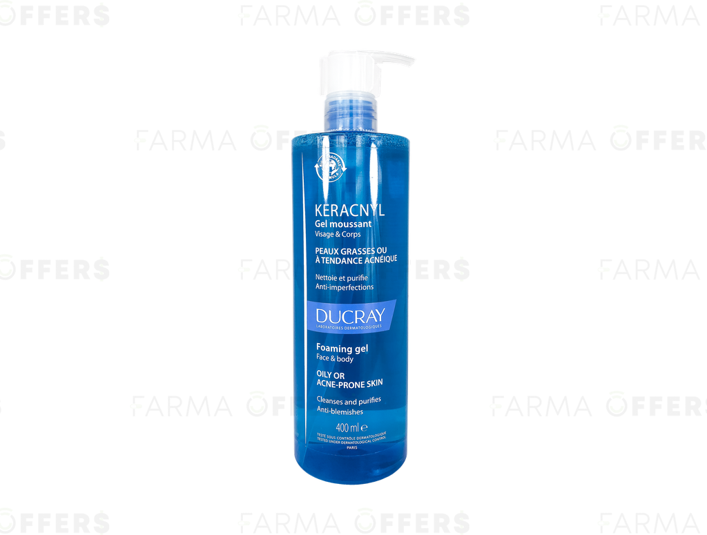 DUCRAY KERACNYL GEL 400 ML