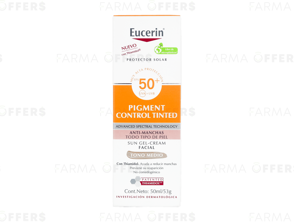 EUCERIN ANTI-PIGM. CONTROL FPS 50+ TONO MEDIO
