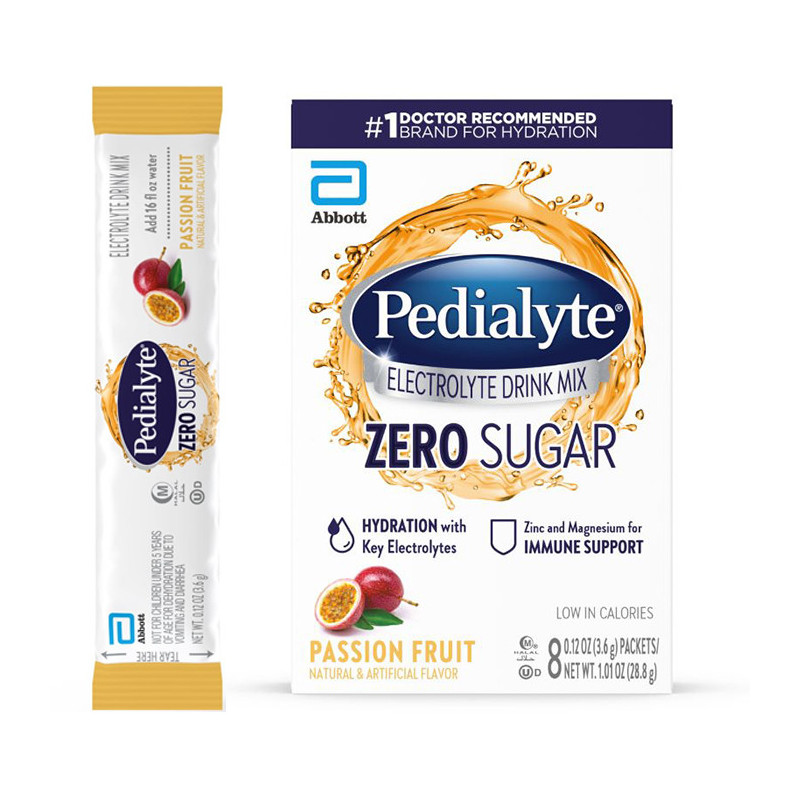 PEDIALYTE POLVO PASSION FRUIT 1 DE 8