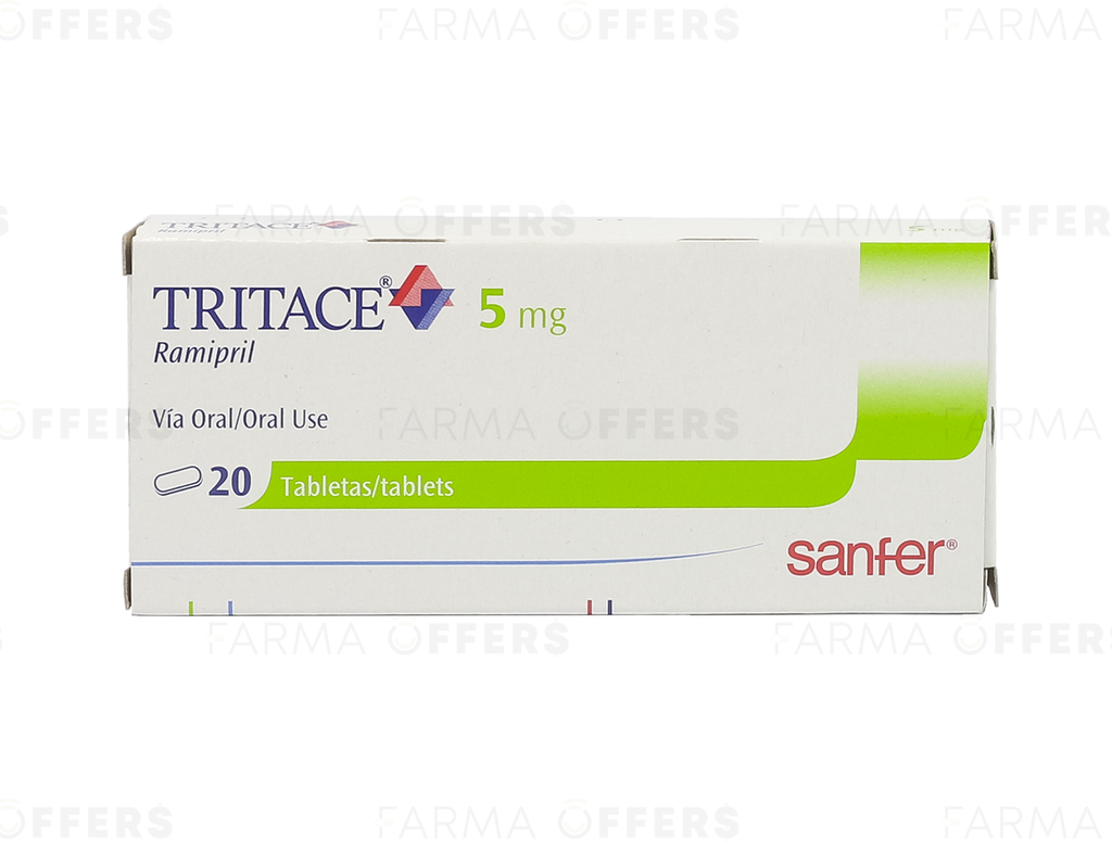 TRITACE TABL 5.00MG, 1 de 20