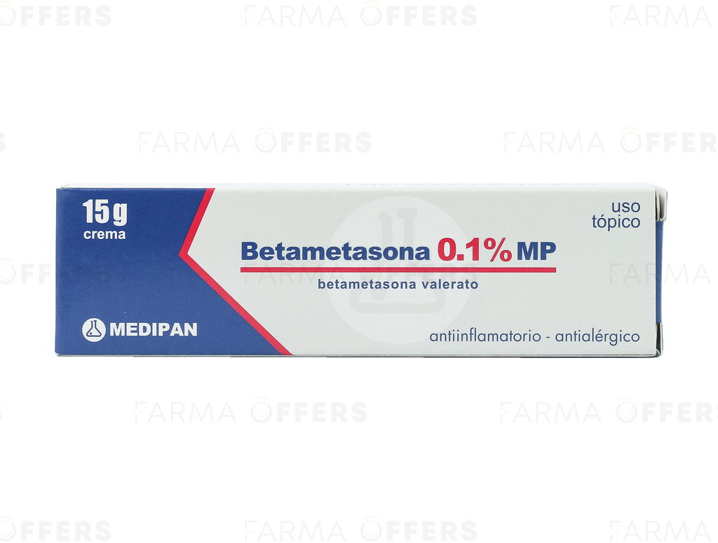 BETAMETASONA CREMA 0.10% 15G x 1 MD