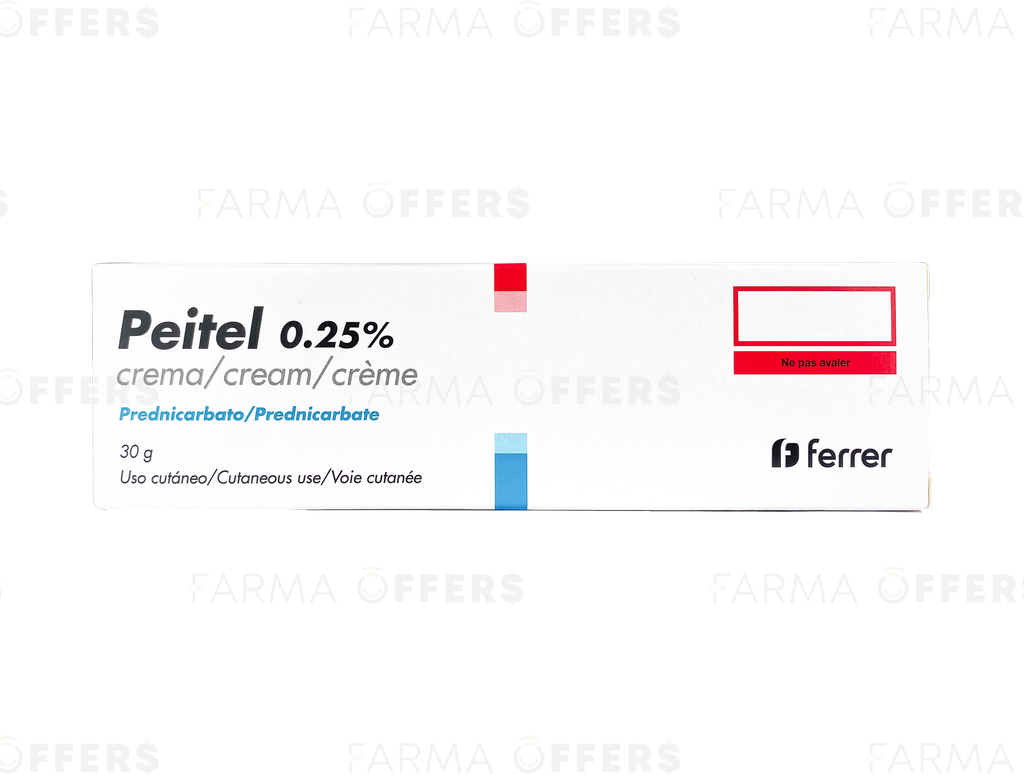 PEITEL CREMA 0.25% 30G x 1 /G