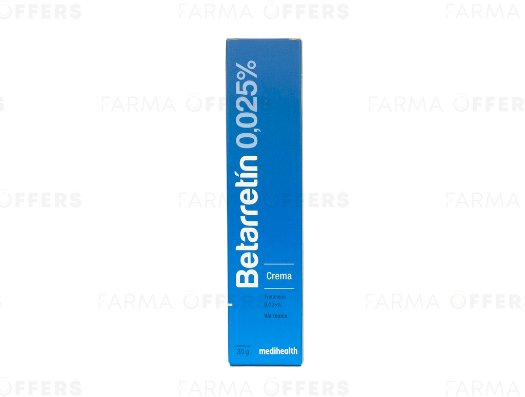 BETARRETIN CREMA 0.025% 30G x 1