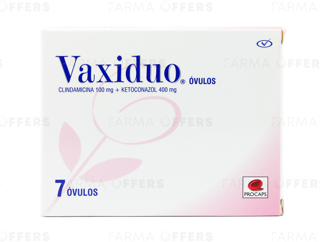 VAXIDUO OVULO 400MG/ 100MG, 1 de 7