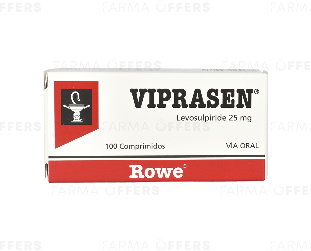 VIPRASEN TABL 25mg, 1 de 100