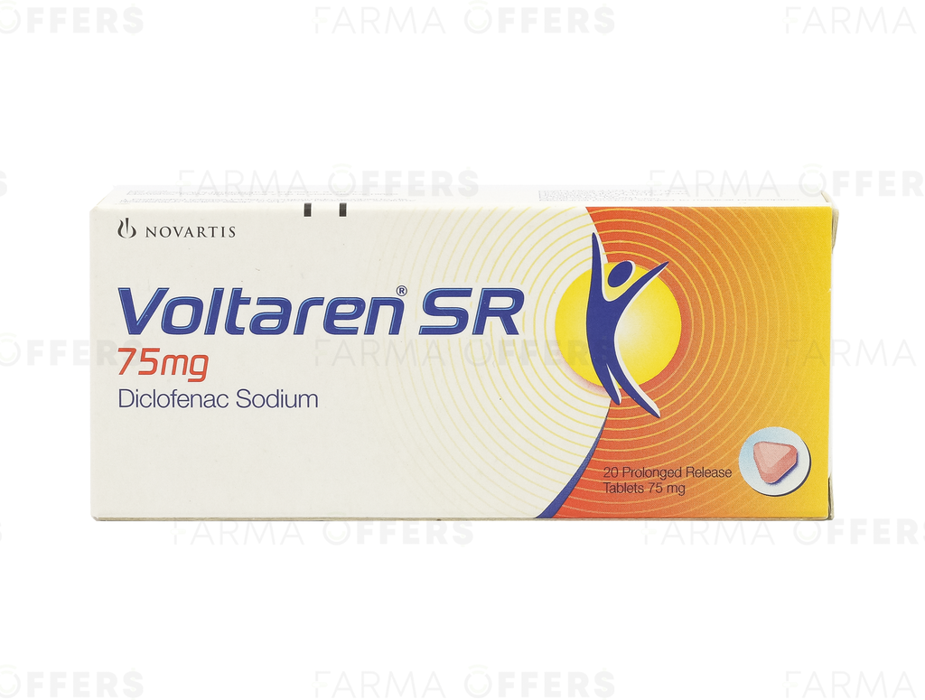 VOLTAREN GRAG.S.R. 75mg, 1 de 20