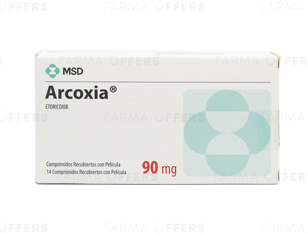 ARCOXIA TABL RECUBIE 90mg, 1 de 14
