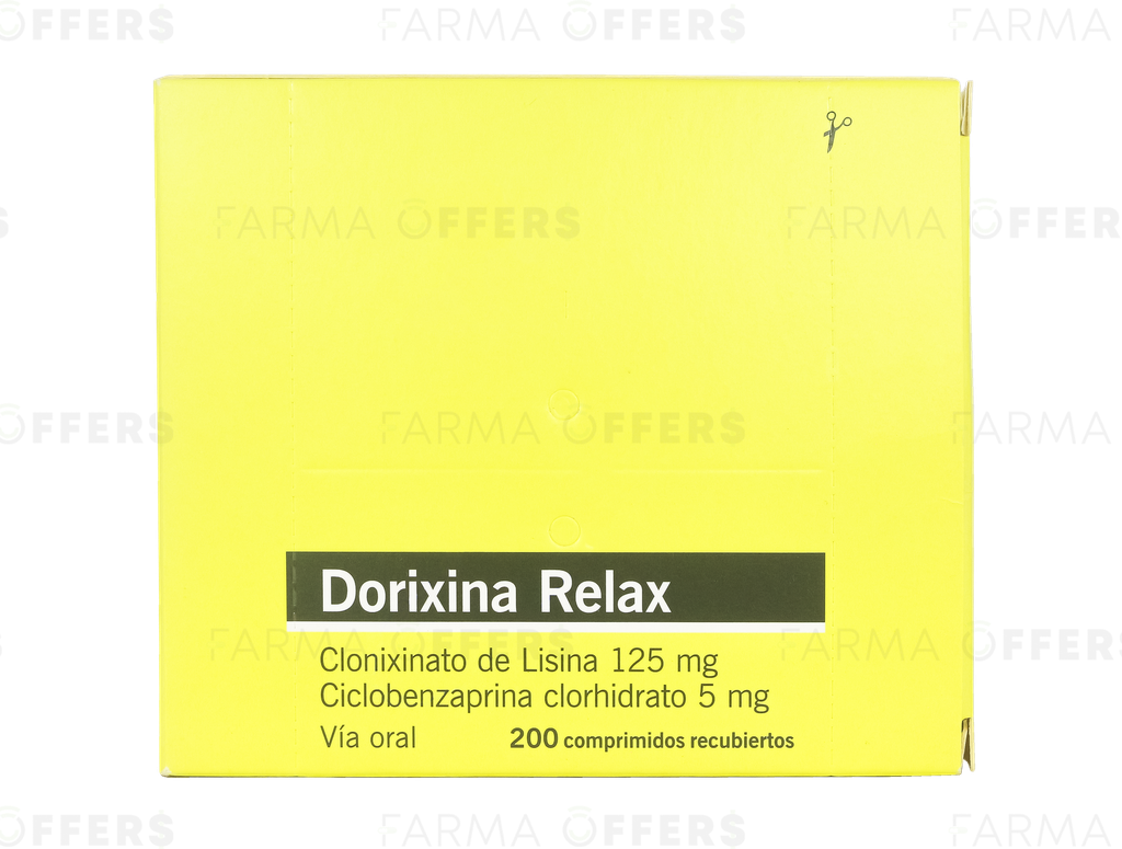 DORIXINA RELAX TABL RECUBIE, 1 de 200