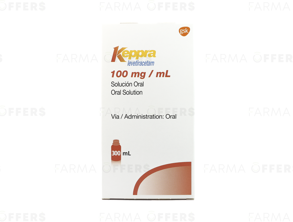 KEPPRA SOLN ORAL 100MG 300ML x 1 /ML