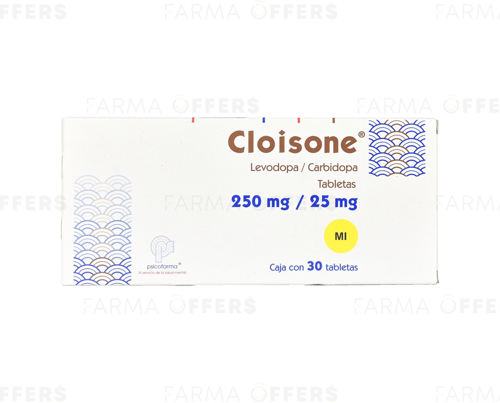 CLOISONE TABL 250MG,1 de 30