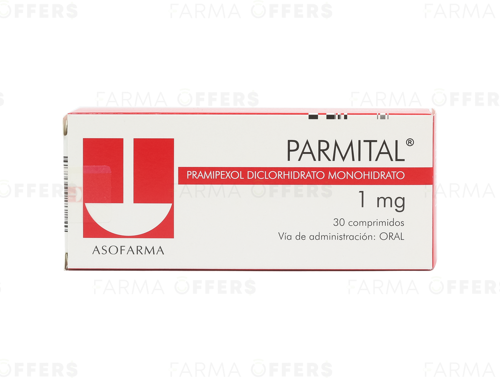 PARMITAL TABL 1.00MG, 1 de 30