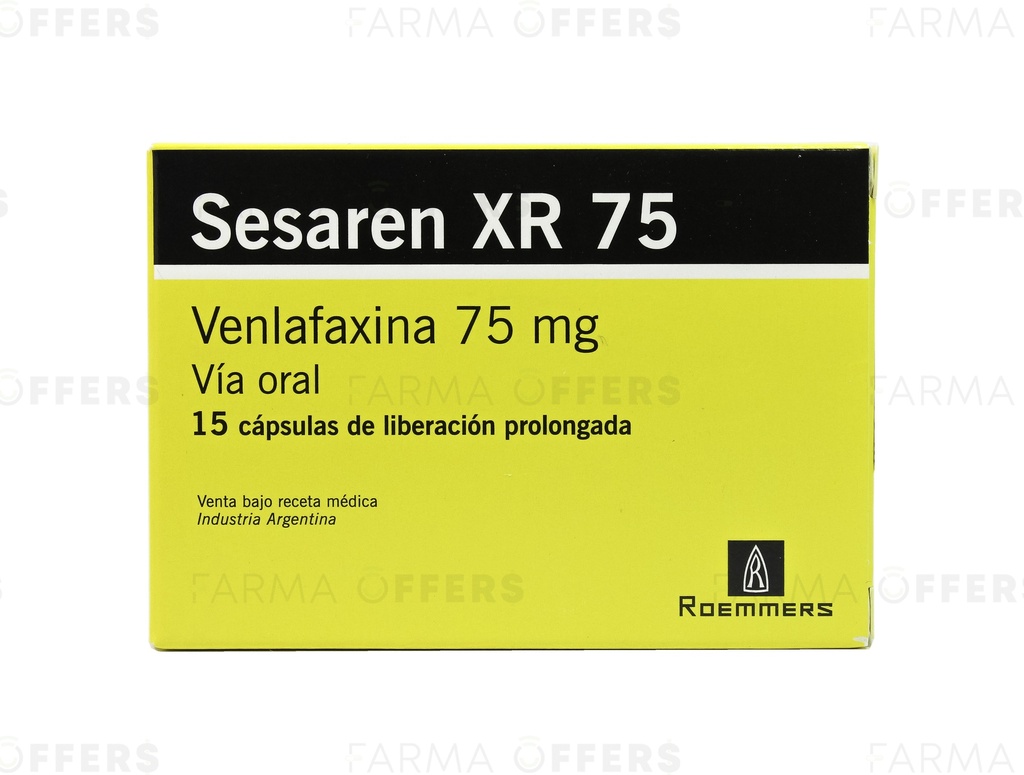 SESAREN XR CAPS L.P. 75mg, 1 de 15