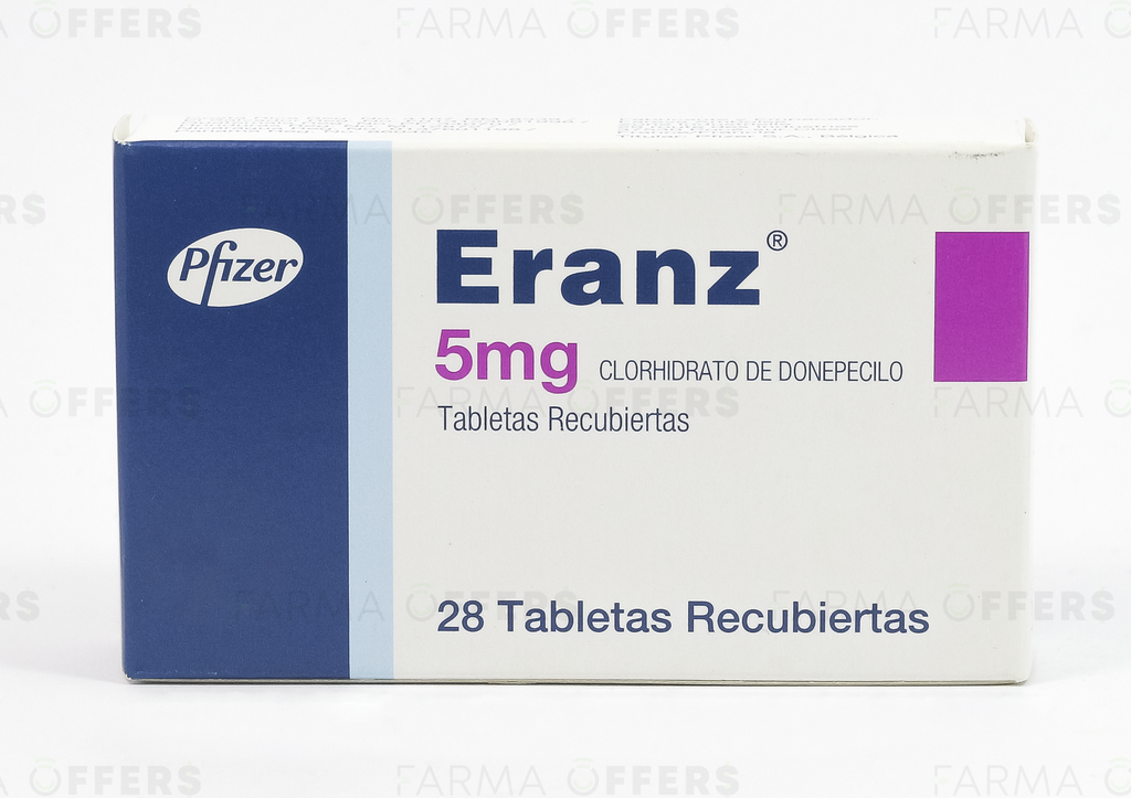 ERANZ TABL 5.00MG, 1 de 28