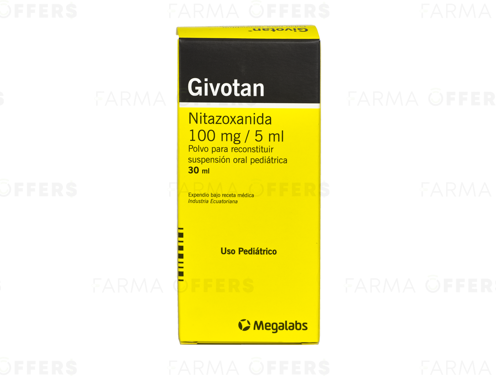 GIVOTAN POLVO P/SUSP 100MG 30ML x 1 /5ML