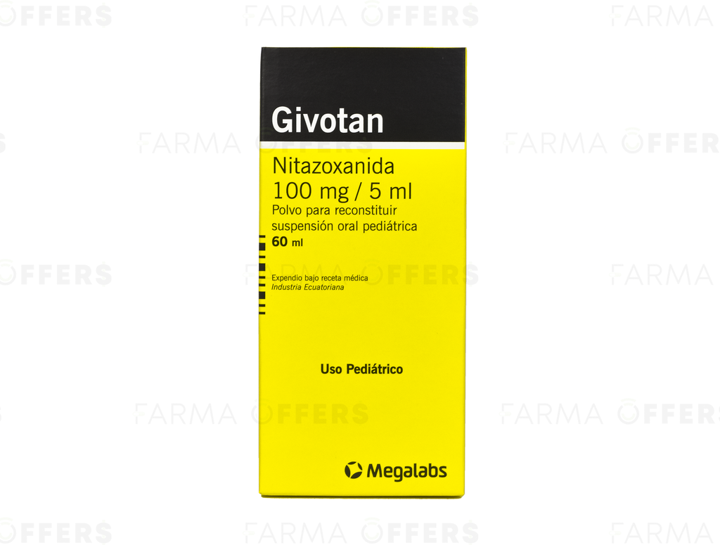 GIVOTAN POLVO P/SUSP 100MG 60ML x 1 /5ML