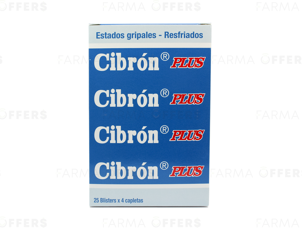 CIBRON F CAPLETS 500MG, 1 de 100