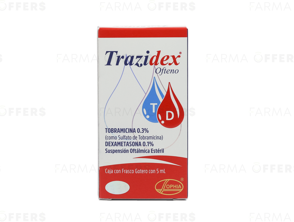 TRAZIDEX SOLN OFTAL 5ML x 1