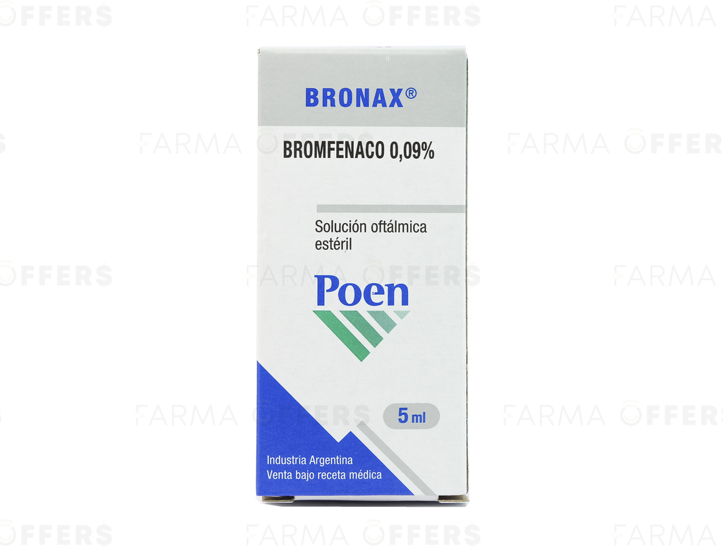 BRONAX SOLN OFTAL 0.09% 5ML x 1