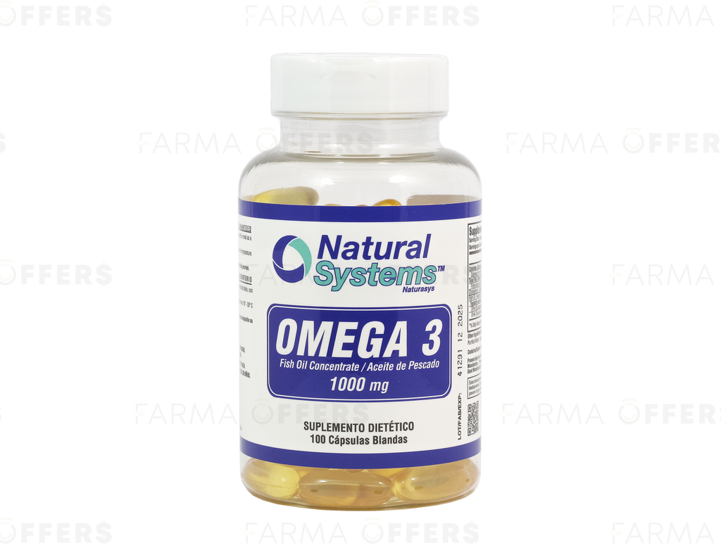OMEGA  CAPS 1000MG x 100