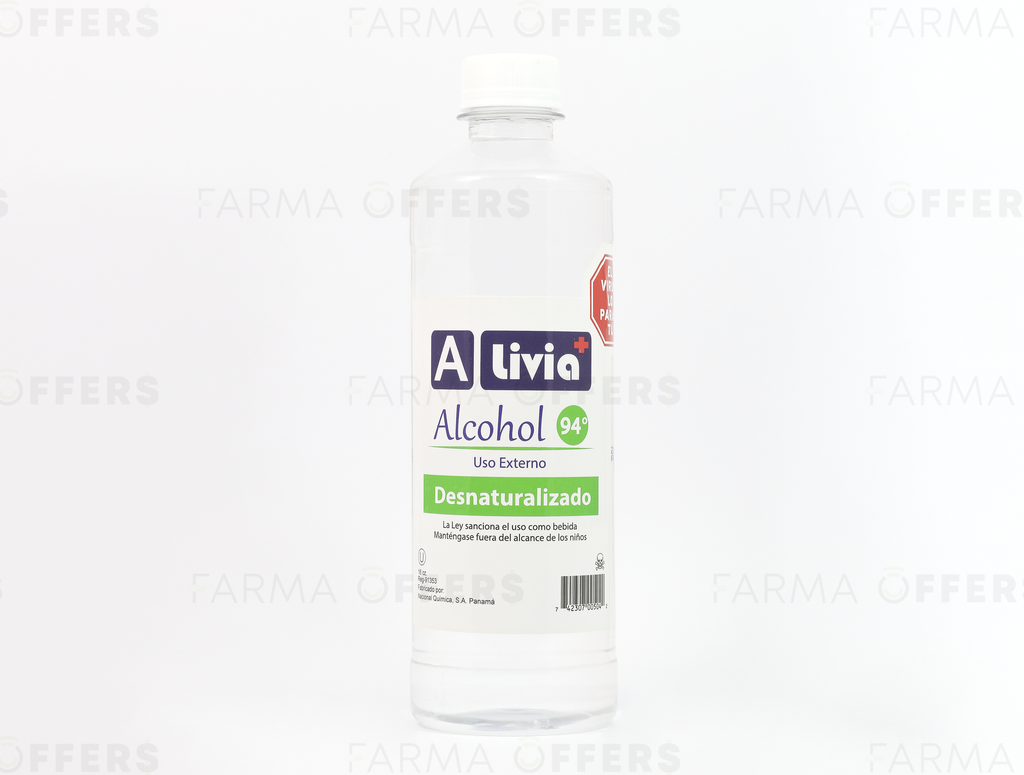ALCOHOL ALIVIA 94 16OZ
