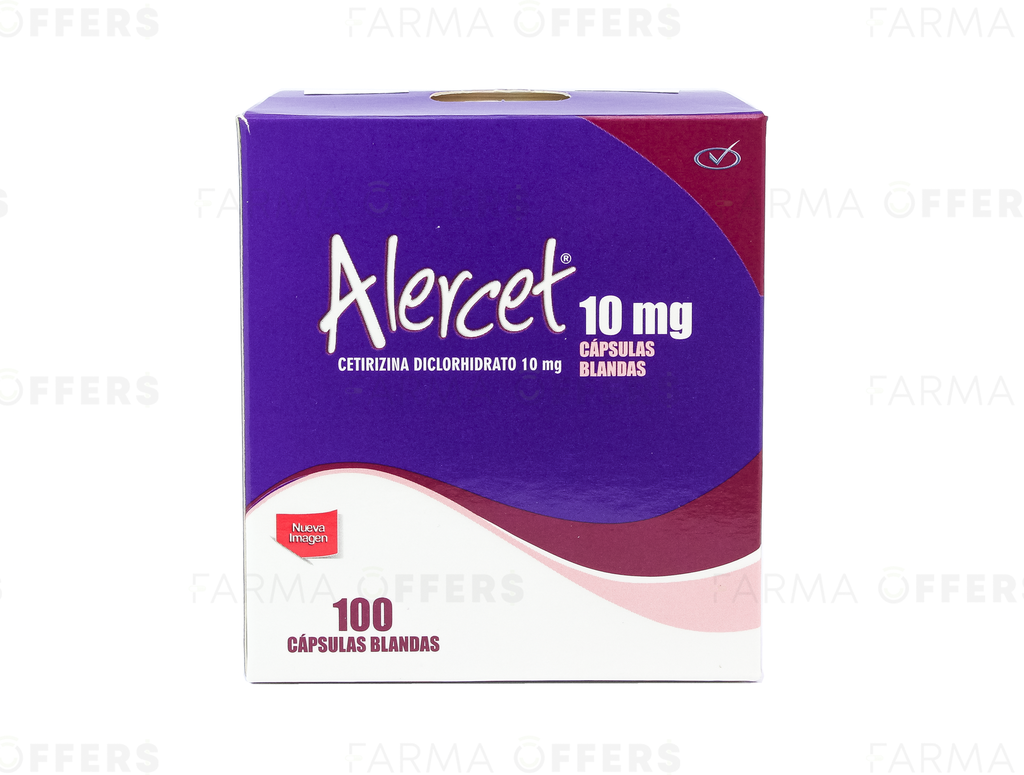 ALERCET 10MG CBG, 1 de 100