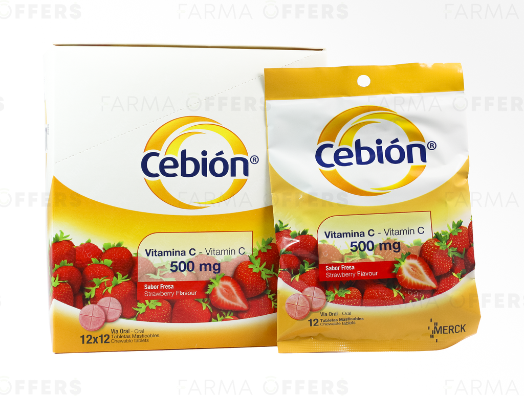 CEBION FRESA 500 MG TAB MAST
