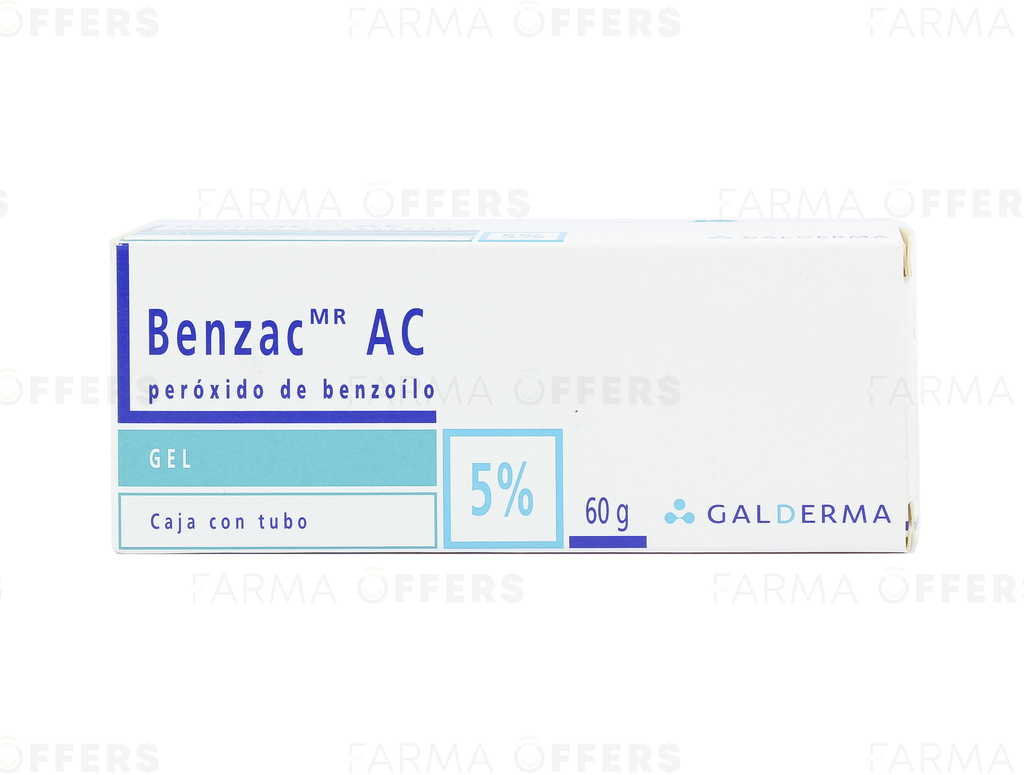 BENZAC AC GEL. TOP. 5.0% 60G x 1