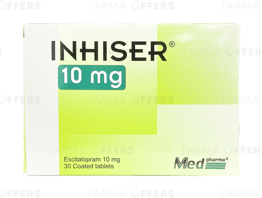 INHISER 10MG 1 DE 30 TAB