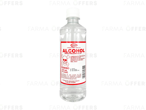 ALCOHOL 75% DESNAT 473ML 16OZ
