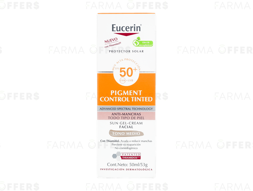EUCERIN ANTI-PIGM. CONTROL FPS 50+ TONO MEDIO