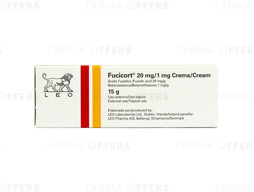 FUCICORT CREMA 15G x 1