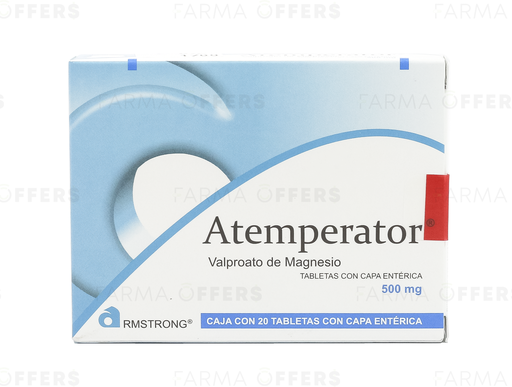 ATEMPERATOR TABL ENTERIC 500MG, 1 de 20