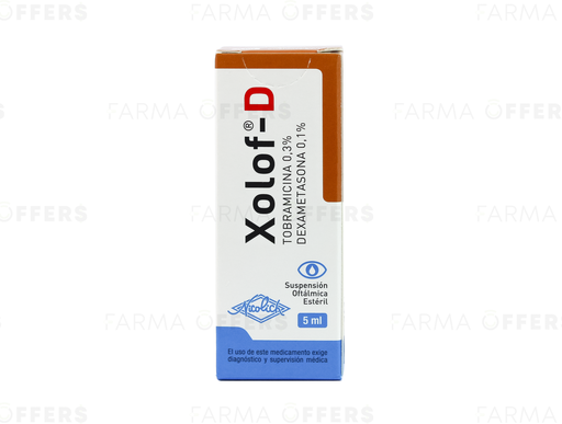 XOLOF D COLIRIO 5ML x 1