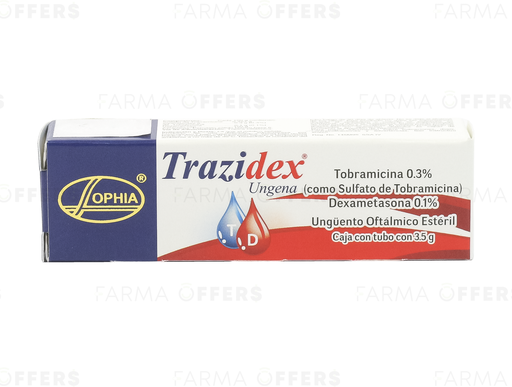 TRAZIDEX UNGT OFTAL 3.5G x 1
