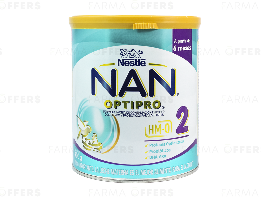 NAN 2 Optipro HM-O Lata, 900 gr - Superunico - El Supermercado 100% Online  de Panamá