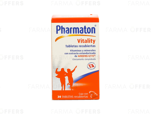 PHARMATON VITALITY X 30 TABS
