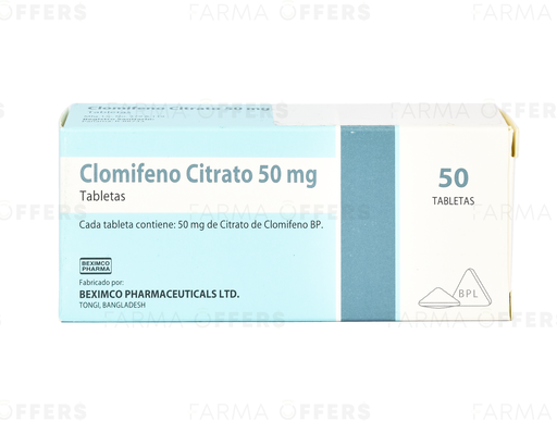 CLOMIFENO CITRATO 50MG, 1 de 50