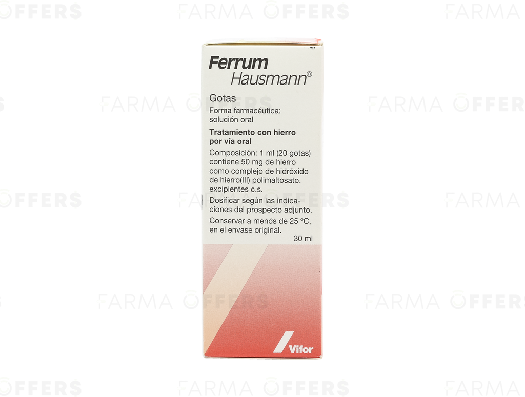 FERRUM HAUSMANN GOTAS ORAL 50mg 30ML x 1 /ML