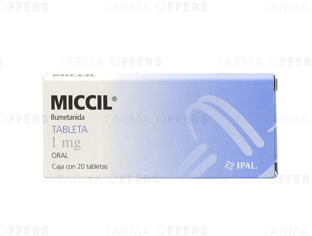 MICCIL TABL 1.00MG, 1 de 20