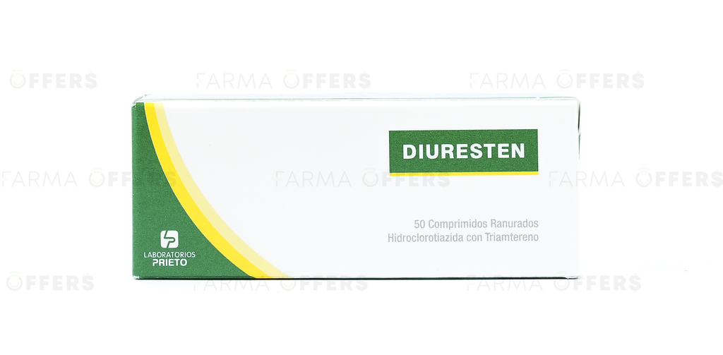 DIURESTEN TABL, 1 de 50