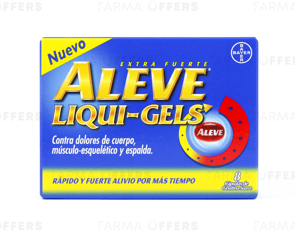 ALEVE LIQ-GEL 200MG X 8