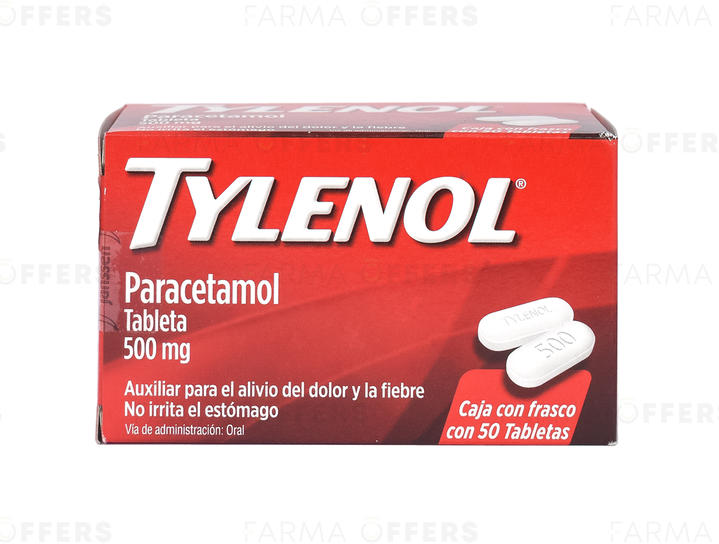 TYLENOL EXTRA FUERTE X 50 CAPS