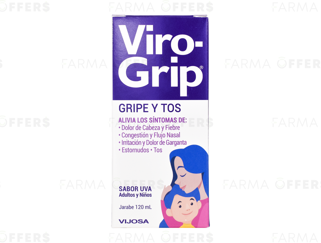 VIRO-GRIP GRIPE Y TOS JBE 120ML