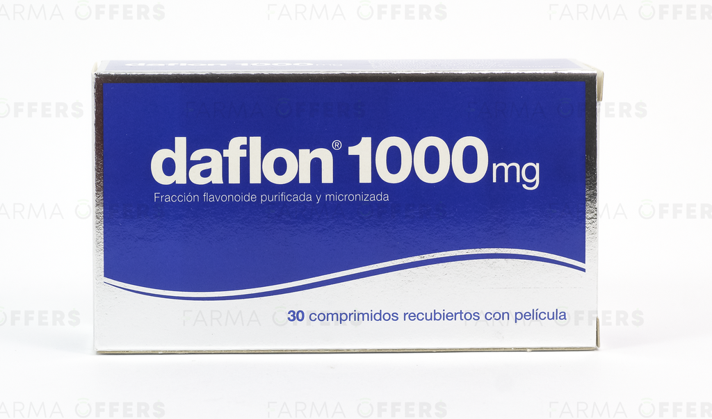 DAFLON TABL RECUBIE 1000MG, 1 de 30