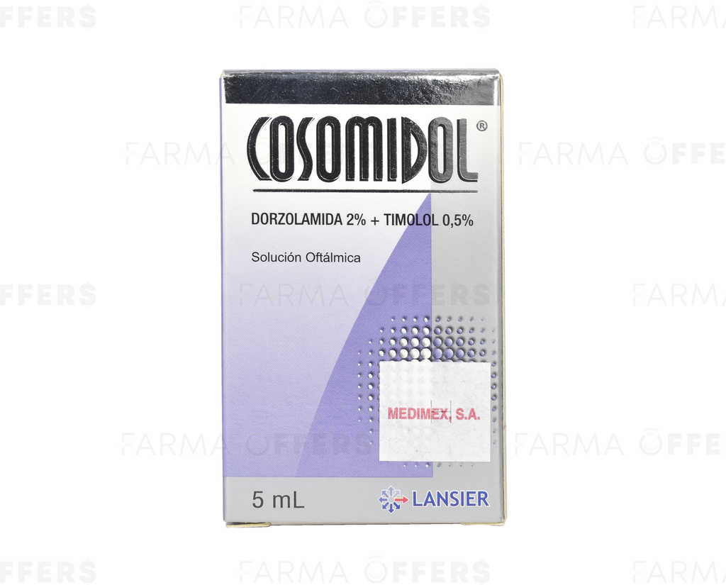 LANSIER COSOMIDOL SOL. OFTALMICA FCO 5ML