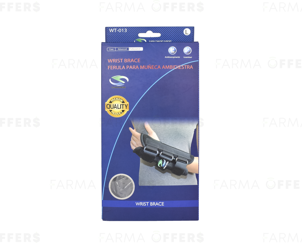 MUÑEQUERA CON VARILLA AMBIDIESTRA